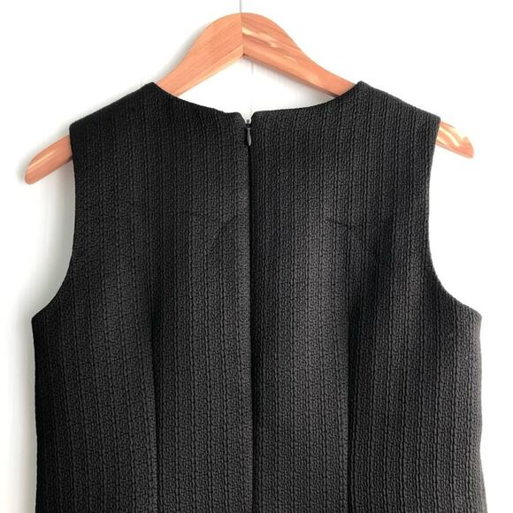 Alfred Sung sleeveless LBD little black dress sheath wedding guest size 8 - Picture 5 of 8